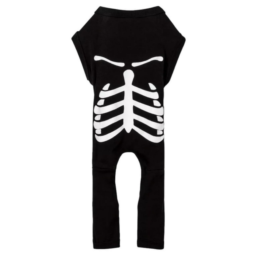 Hyde & EEK! Boutique Halloween Skeleton Matching Family Dog and Cat Pajama-Large